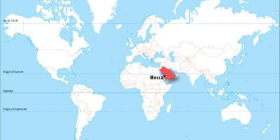 Meka maailma kaart
