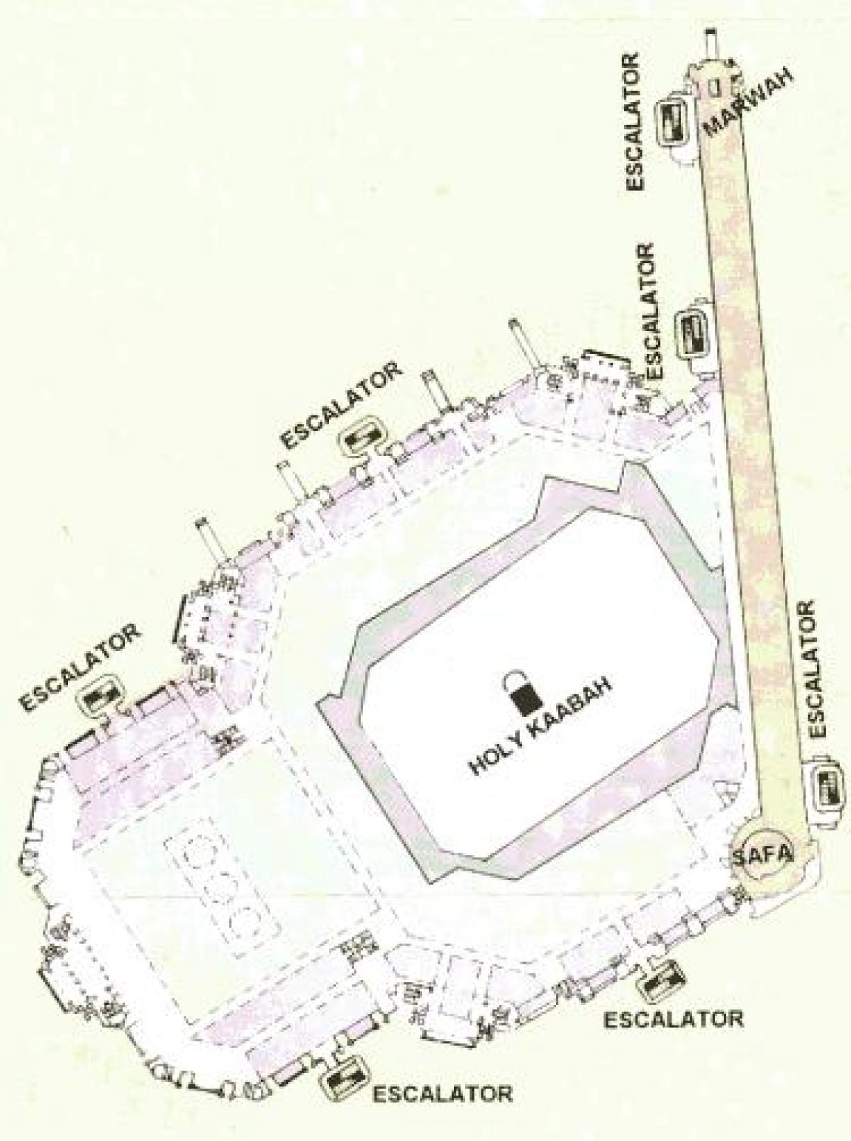 kaart Kaaba sharif