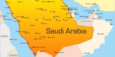 Meka saudi araabia kaart